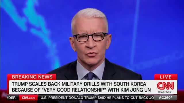 Anderson Cooper: Question of Kim Jong Un Asking Trump to Act Against South Korea’s Interest Is ‘Not an Unreasonable Question to Ask’