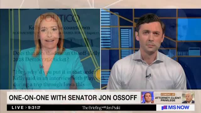 Jon Ossoff Has ‘Zero Onterest in Running for President in 2028’