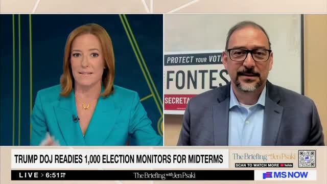 Arizona Secy. State Says Deployment of Election Monitors Is ‘Voter Intimidation’
