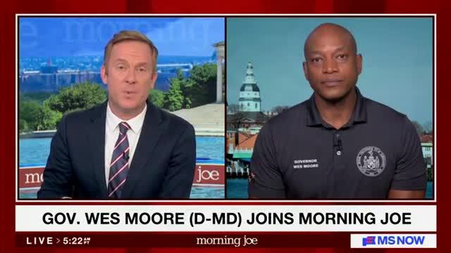 Gov. Wes Moore: Costs Are Going Up Because of Improper Usage of Lawless ICE