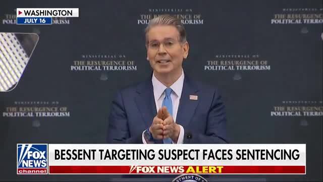 Tomlinson: The Man Who Targeted Scott Bessent in an Assassination Plot, Faces Sentencing, the Threat Came After He Took Office