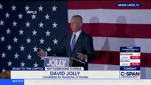 David Jolly Says Florida’s Republican Leadership Has Been Taking America Back Towards Slavery