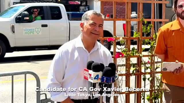 Xavier Becerra Promises Debates with Steve Hilton