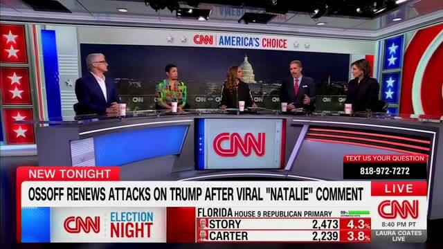 Scott Jennings to Laura Coates on Jon Ossoff Not Calling Natalie Harp Trump’s Concubine: ‘I Don’t Know How You Could Conclude Otherwise’