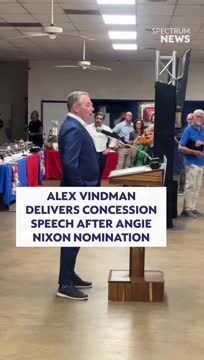 Alex Vindman Delivers Concession Speech After Angie Nixon Nomination