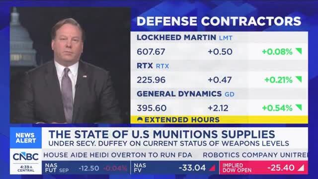 USDAS Duffey: We’re Building the Factories to Ensure That We Will Have a Military That’s Prepared to Fight Any Enemy for the Next Generation