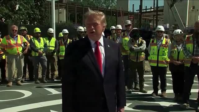 Trump on the W.H. East Wing Project: Tents Are Very Dangerous, They Don’t Stop Even the Smallest of Ammunition of Bullets
