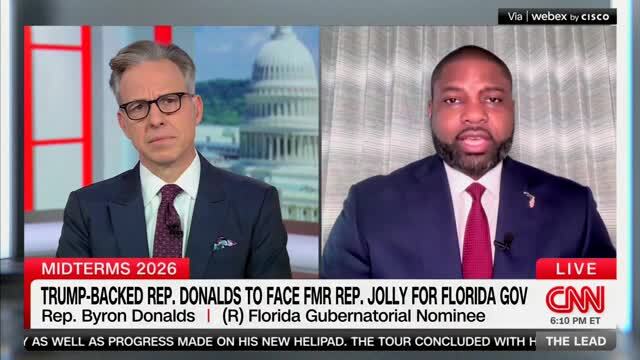 Byron Donalds Credits Florida’s Success to Common Sense Conservative Policies