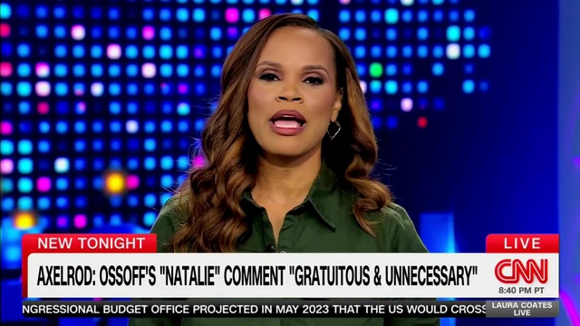 Laura Coates Invites Jon Ossoff to Come on Her Show While Ending a Discussion About His Natalie Harp Comment