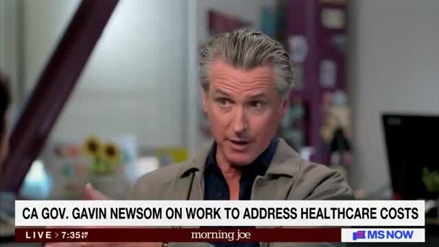 Gavin Newsom Brags About Providing Health Care to Illegal Immigrants