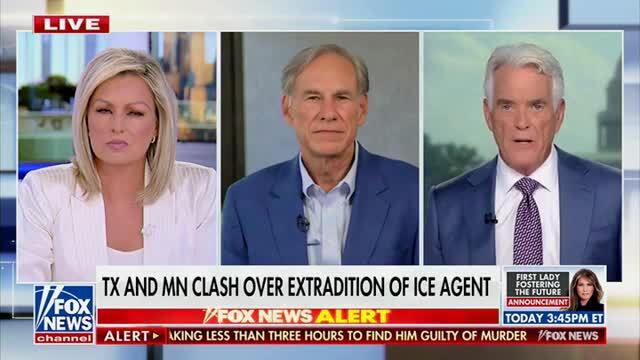 Gov. Abbott: Minn. AG Ellison ‘Has No Credibility’ to Call Me Out for Refusing to Extradite the ICE Agent