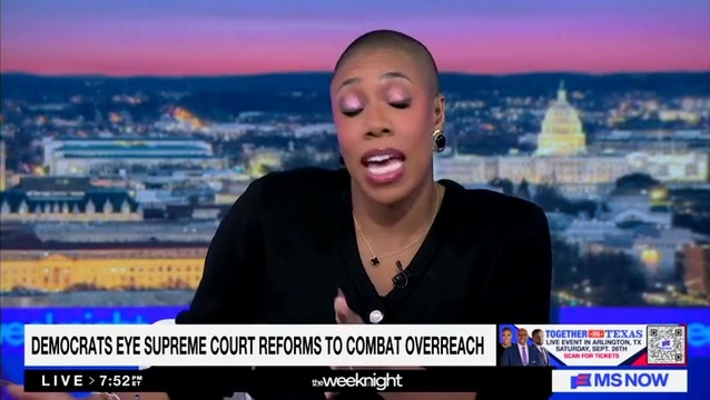 Symone Sanders: Democrats Have to Seriously Think About Supreme Court Reform That’s No Longer Apolitical
