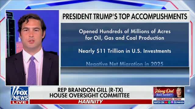 Brandon Gill: President Trump Is Working ‘Incredibly Hard’ for Republicans in Both the House and the Senate