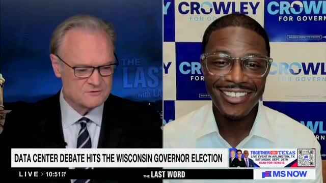 Lawrence O’Donnell: Trump ‘Personally’ Needs Data Centers to Run His Crypto Fortune