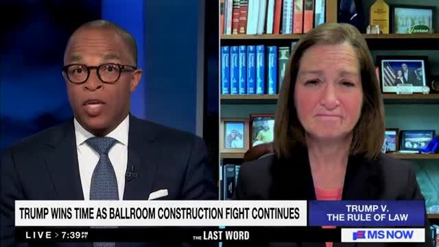 Barbara McQuade: Supreme Court Could Face Risk of Letting Trump Ballroom Construction Continue Until It’s Too Late to Stop