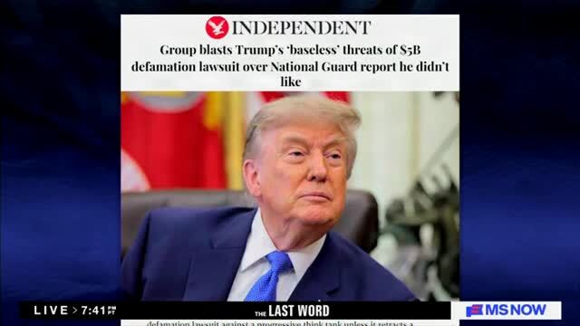 Barbara McQuade: Trump’s $5 Billion Defamation Threat Is ‘Not Just Past Normal’ But ‘Past Legal’
