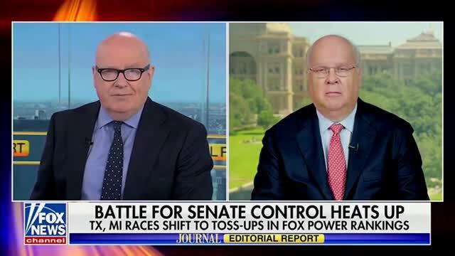 Karl Rove on Battle for the Senate: Talarico Is a Typical Austin Liberal Out There on the Left, But AG Ken Paxton Was Impeached by Republicans