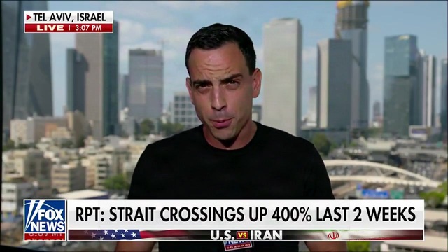 Trey Yingst: Crossings Are Up 400% in the Strait of Hormuz Over the Past Two Weeks as the U.S. Navy Oversees Oil Tankers Through a Safer Passage