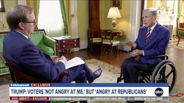 Greg Abbott Says What Matters on Elections Is in November, a Choice at the Ballot Box Between ‘Common Sense’ and the ‘Crazy’