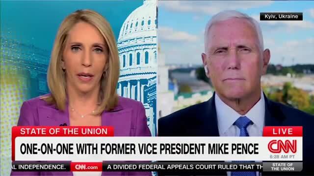 Mike Pence from Ukraine Amid the War: It’s a Battle Between Liberty and Tyranny, Good and Evil, It’s Deeply Inspiring To Be Here