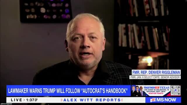Denver Riggleman: ‘When You Talk About the Autocrats’ Handbook, I’m Thinking Jan. 6th’