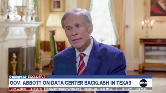 Gov. Abbott Orders Data Centers to Seek Approval from Local Communities Before Meeting Him