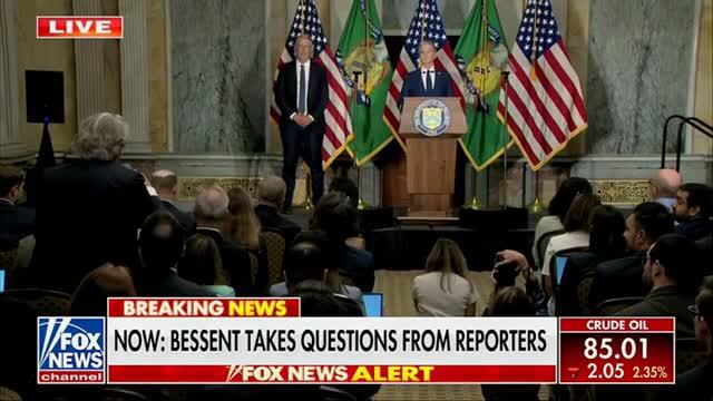 Sec. Bessent: ‘Hammer of U.S. Treasury’ Will Fall on the Countries Facilitating Iran’s Oil Sales