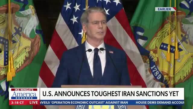 Sec. Bessent: Today We’re Launching ‘Operation Economic Outcast’ to ‘Tighten the Noose’ Around IRGC and Iranian Regime