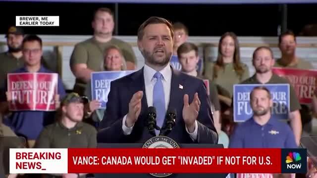 J.D. Vance: Canada ‘Quite Literally Would Get Invaded by a Foreign Country’ if Not for U.S.