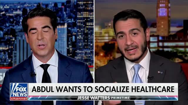 Abdul El-Sayed to Watters: The Fmr. ‘Sixth Host of The Five’ Wants to Raise Our Military Budget to $1.5 Trillion and You’re Not Upset About It