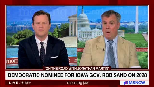 Jonathan Martin: Rob Sand Is the Last Statewide Democrat Left in Iowa