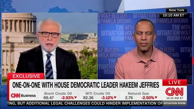 Hakeem Jeffries on Impeaching Trump: ‘We Haven’t Ruled Anything Out’