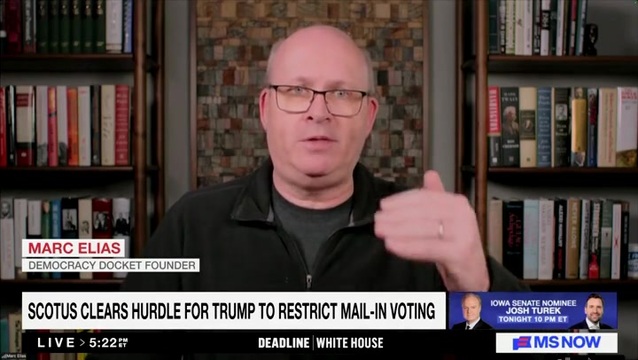 Marc Elias: Donald Trump Is Trying to Make It Harder for People to Vote and Easier for Republicans to Cheat’