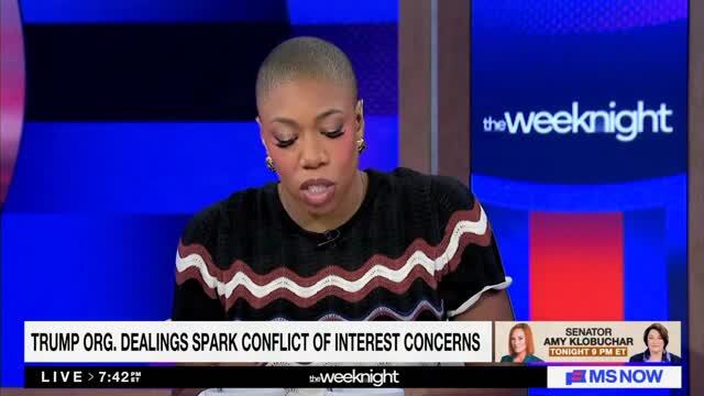 Symone Sanders Reports Donations to Republican Causes and the RNC from Firms Tied to Trump Jr.