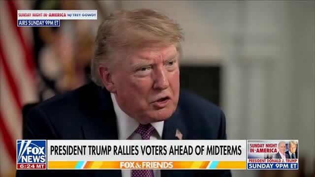 Trump on the Midterms: ‘Get out and Vote, Pretend I Am on the Ballot’