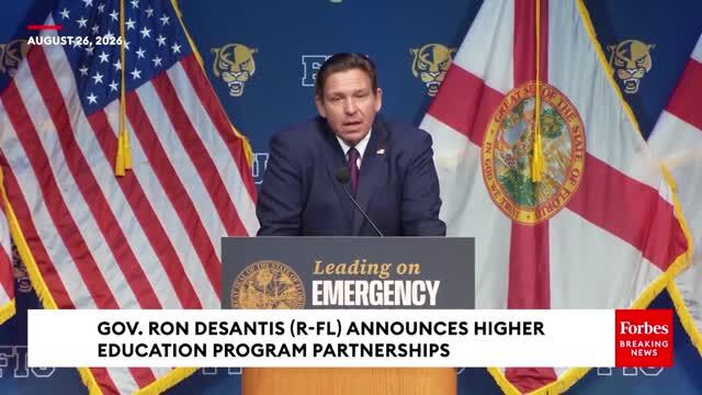 ‘It’s out of Control’: Ron DeSantis Rails Against Flock Cameras, ‘Surveillance State’