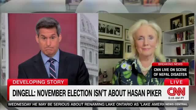 CNN’s Berman Presses Debbie Dingell on Why He’s Not Allowed to Ask Her About Hasan Piker