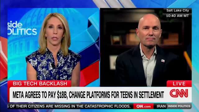 Utah Gov. Cox: While the Meta Settlement Makes Things Better, ‘Your Kids Are Still Better Off Not Being on Social Media’