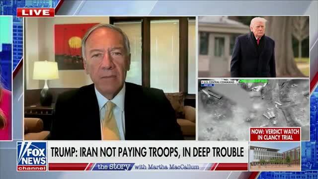 Pompeo: Over Time, the American People Will Be Rewarded for Pres. Trump’s Continued Resolve on Iran