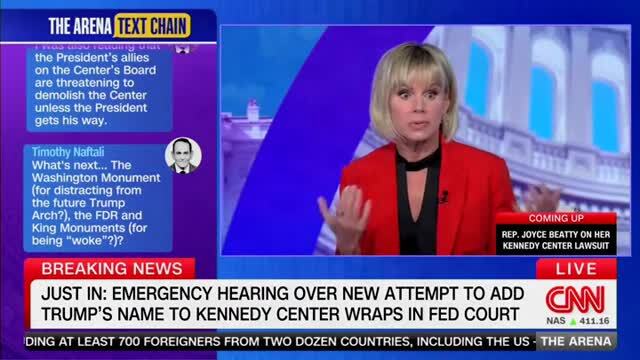 CNN’s Kasie Hunt to Gretchen Carlson Saying Americans Will Have ‘Insurrection’ over Kennedy Center: ‘We Should Be a Little Careful with the Word “Insurrection”‘