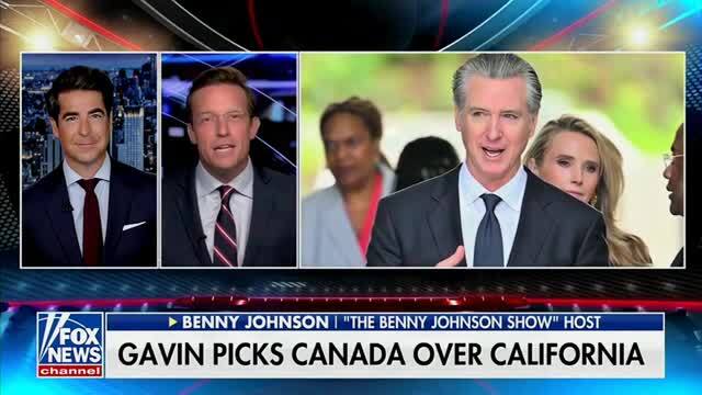 Benny Johnson: Gavin Newsom Will ‘Fit in Perfectly’ as PM of Canada — They’re in a Poop Crisis Just Like California
