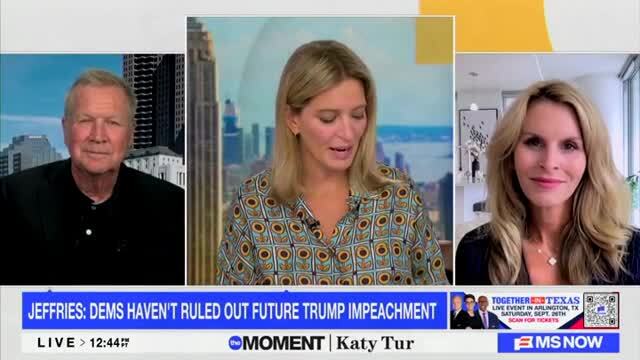 MS NOW Panel: Impeaching Trump Is a ‘Bad Idea’ a ‘Major Mistake’