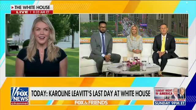 Karoline Leavitt: I’m Sure President Trump Will Make the Right Decision of Who to Pick as New Press Secretary
