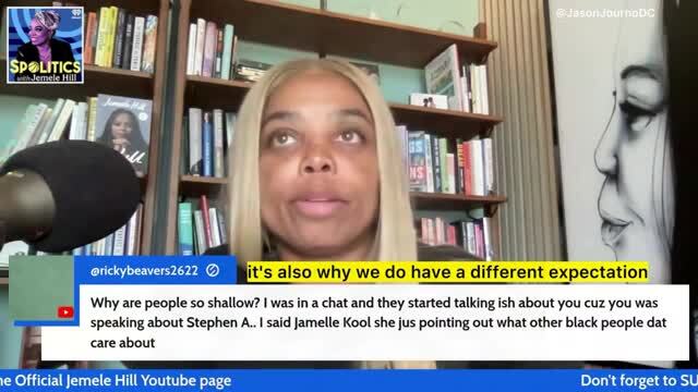 Jemele Hill: Stephen A. Smith ‘Shouldn’t Be Saying the Same Things that the Right-Wing People Are Saying’