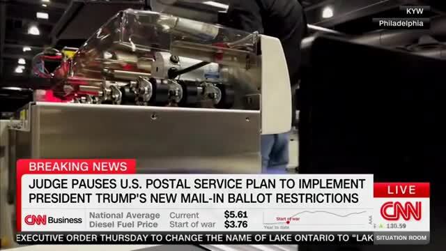 California AG: Trump Is ‘Violating the Constitution’ with Mail-in Ballot Restrictions