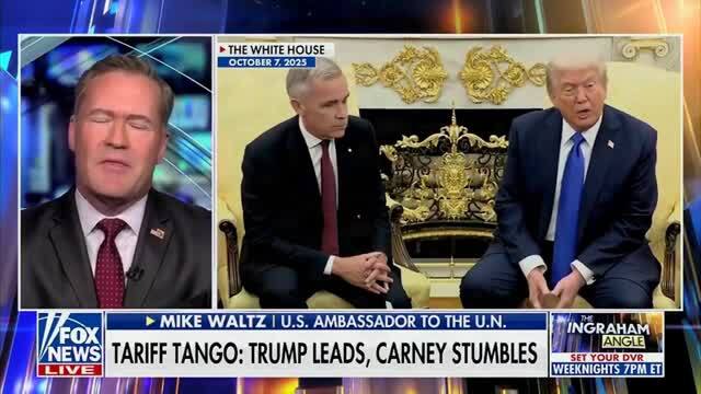 Amb. Mike Waltz on Tariffs Amid Failed Trade Deal with Canada: At the End of the Day, Trump Is Going to Put the American Worker First