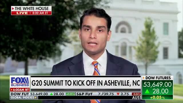 Kush Desai on G20 Meeting in Asheville NC: We’re Going to See 20 Finance Ministers of the Largest Economies in the World, Including Sec. Bessent
