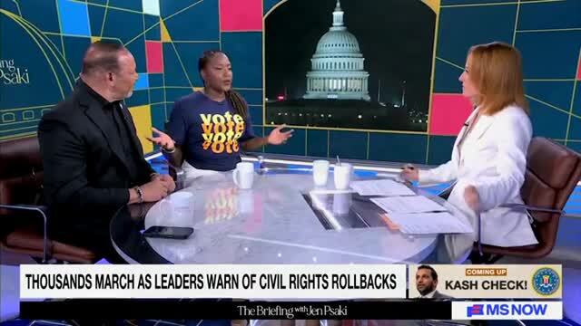 Janai Nelson: ‘It Just Shows You How Much People Want Change in This Country’ as Marchers Rally Voters