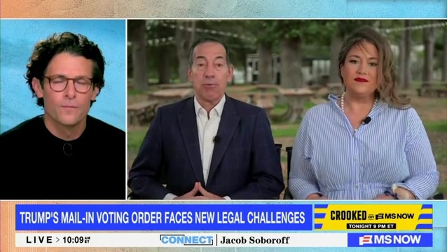 Dem Rep. Raskin During Windy Outdoor Interview on MS NOW: Democrats Are Mobilizing ‘Even in the Middle of Tornadoes’