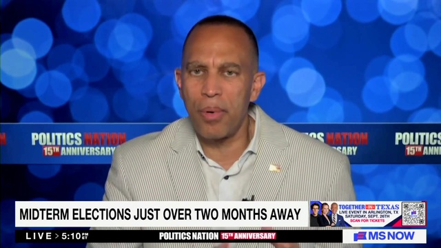 Hakeem Jeffries on Midterms: ‘Republicans Have Adopted Voter Suppression as an Electoral Strategy’